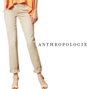 Anthropologie Pilcro and Letterpress Hyphen Chinos - Beige - Size 26